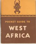 WWII Pocket Guide to West Africa Manual