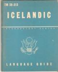WWII Icelandic Language Guide TM 30-313