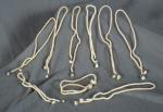 WWII USN Navy Clothing Ties Straps