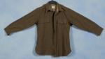 WWII Army Dark Brown Officers Shirt
