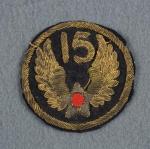 WWII Patch 15th AAF Theater Made Bullion Air Force