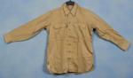 WWII Khaki Army Shirt 16x35