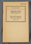 WWII Manual Armored Force Tank Company FM 17-32