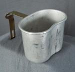 WWII Aluminum Canteen Cup 1944 EA Co