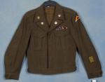 WWII Era Ike Jacket Uniform 7th Army 36R