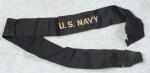 WWII USN Navy Donald Duck Cap Band Tally