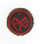 WWII 27th Infantry Division Patch Wool Edge