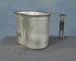 WWII Steel Canteen Cup 1945 Foley