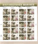 Distinguished Marines Full Sheet 2005 Stamps
