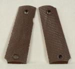 WWII Colt 1911A1 Checkered Plastic Grips