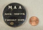 WWII era Naval Hospital Farragut ID Badge