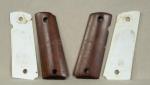 Colt 1911A1 Checkered Wood Grips