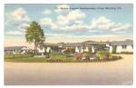 WWII Postcard Camp Blanding Base Hospital