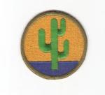 WWII Patch 103rd Infantry Division White Back