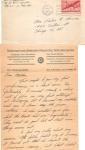 WWII Soldiers Letter Home on Nazi NSDAP Stationary