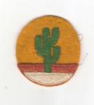 WWI Patch 103rd Infantry Division Medical Service 