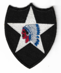 WWII 2nd Infantry Division Patch