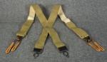 WWII US AAF Flight Trousers Suspenders