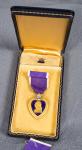 WWII Purple Heart Medal Cased