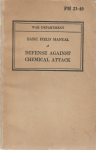 Manual FM 21-40 Defense Against Chemical Attack