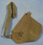 WWII Service Gas Mask Carry Bag 