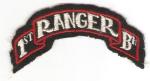WWII 1st Ranger Scroll