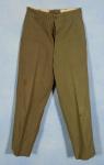 WWII US Army M-1937 Trousers Pants 30x33