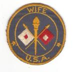 WWII Sweetheart Signal Corps Wife Patch