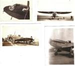 WWII USAAF Plane Aircraft Photos Pictures 4 Lot