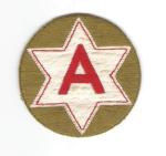 WWII era 6th Army Patch Theater Made