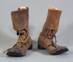 WWII US Army Double Buckle Combat Boots 11.5