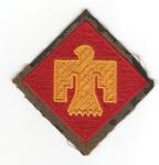 WWII era 45th Infantry Division Patch Wool Edge