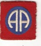 WWII 82nd Airborne Division Patch
