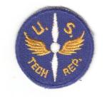 WWII USAAF US Tech Rep Patch