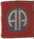 WWII 82nd Airborne Division Green Back