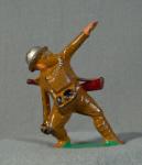 WWII US Army Toy Soldier Grenade Throwing