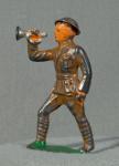 WWII US Army Toy Soldier Bugler Barclay 