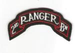 WWII Type 2nd Ranger Battalion Scroll Patch Repro