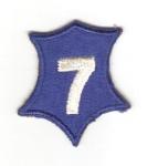 WWII 7th Corps Patch
