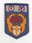 WWII Desert Air Force DAF Patch