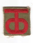 WWII Patch 90th Infantry Division
