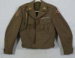 Ike Jacket 1st Infantry Division German Made 1949
