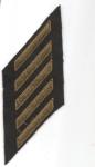 WWII Army Service Stripes Row of 5