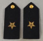 WWII era USN OCS Officer Candidate Shoulder Boards