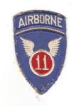 WWII 11th Airborne Division Patch