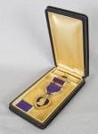 WWII Purple Heart Medal Cased Split Brooch