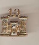WWII 13th Engineer Officers Insignia