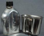 WWII Polished Canteen & Cup Set