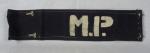 WWII era Army MP Armband Brassard Theater Made