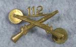 WWII era Officer 112th Infantry Regiment Pin